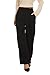 FUNYYZO Women Wide Leg Pants High Elastic Waisted in The Back Business Work Trousers Long Straight Suit Pants