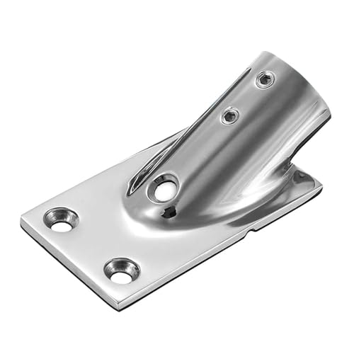 Pasamanos marino de acero inoxidable 316 con base rectangular de 30 grados 5