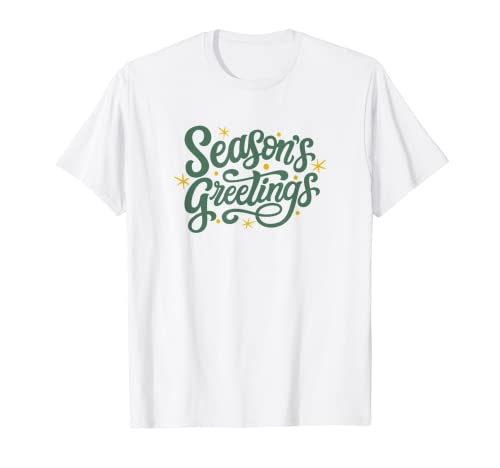 Season's Greetings Christmas Holiday Assortiment famille T-Shirt