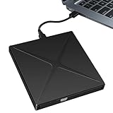 Externer DVD-Player 3.0, USB, ultradünn, tragbarer optischer Laufwerksleser, Fachtyp for PC Schnell und bequem