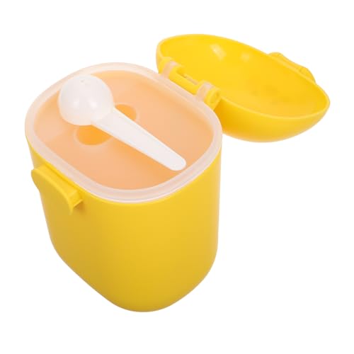 Alasum コンパクトな粉ミルク容器 軽量 粉ミルク保存容器 防水設計 ベビー旅行用食品収納ケース 屋外や外出先での使用に適した 携帯用スナックホルダー