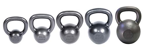 Ader Premier Kettlebell Set with Dvd- (10, 20, 30, 40, 50lb)