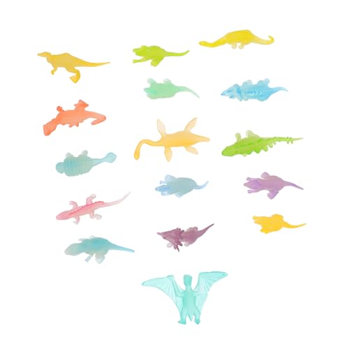 CIYODO 16 Piezas Juguete de Luminoso Que Brilla en la Oscuridad en Miniatura Juguetes de para Juguetes Luminosos el plastico