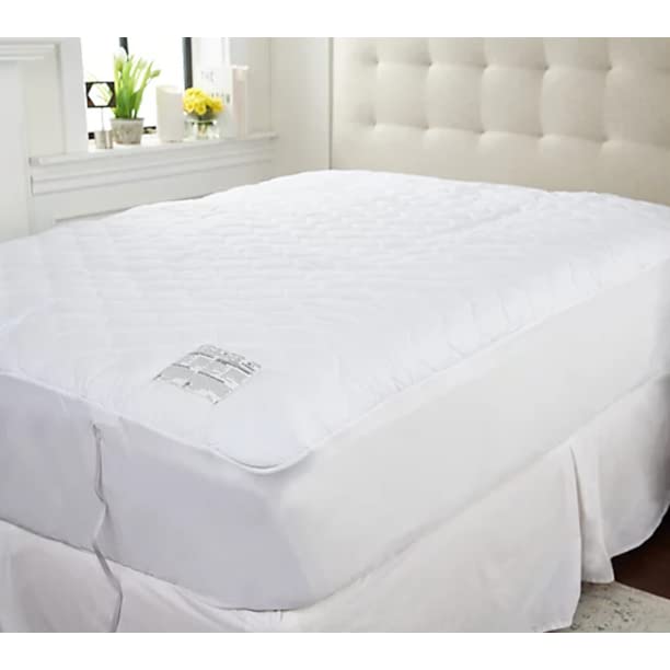 Quilted Heated Mattress Pad Includes 10 Temperature Presets,10 Hour Auto-Shut Off, Machine Washable(Queen)