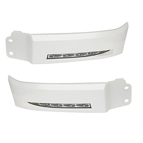 Riloer Daytime Running Lights Led Driving Fog Lights Lamps Replacement DRL Front Fog/Driving Lamp Compatible with Toyota 2007-2013 Tundra 2008-2013 Sequoia White