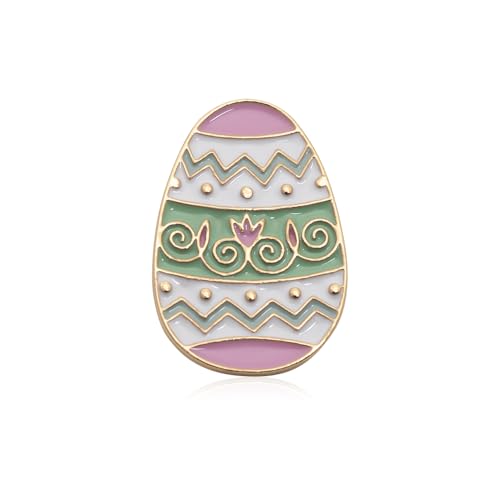 Easter Easter Eggs Enamel Pin Hat Coat Bag Decoration Delicate Cartoon Badge Jewelry Gift for Girls Women