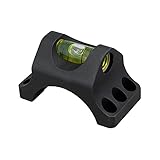 NightForce Top Half of Ring w/ Level - 30mm, 6 Screw, Black, 30mm