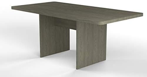 72-Inch Rectangular Conference Table - Light Grey