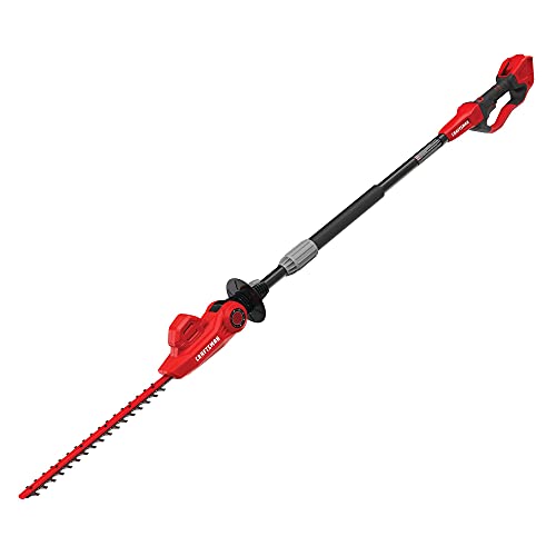 CRAFTSMAN CMCPHT818B V20* Cordless Pole Hedge Trimmer, 18-in. (Tool Only) by CRAFTSMAN - Used condition - US$127.39