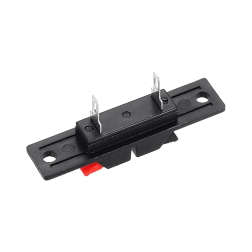 Terminal de altavoz de resorte 2 vías uxcell 8 piezas miniatura 3