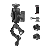 iSHOXS マウントシステムアクションカム アルミニウム Amazon | JEBUTU 自転車 バイク オートバイ 車載用 ハンドル