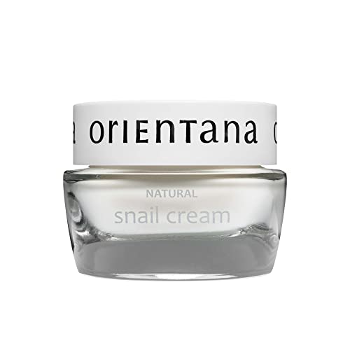 Orientana - Gesichtscreme Mit Schneckenschleim | Anti-Aging Falten Rötungen Pigmentflecken Gesichtspflege | 98% Natürliche Bio Feuchtigkeitscreme | Straffende Tagescreme & Nachtcreme - 50ml Cover