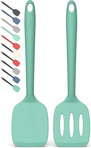 Coukre 2-Pack Silicone Spatula Set