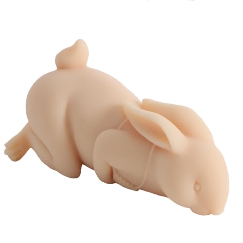 1.1LB Realistic Rabbit Sex Doll with Pocket Pussy Vaginal TPE Lifelike Animal Bunny Male Masturbator with Vagina Cute Torso Real Solid Doll for Sex with Butt Ass Adult Sex Toy for Men Masturbation
