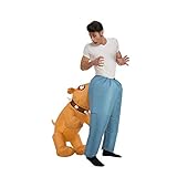 Material: poliéster My Other Me Me-204212 Disfraz de perro hinchable unisex, M-L (Viving Costumes 204212)