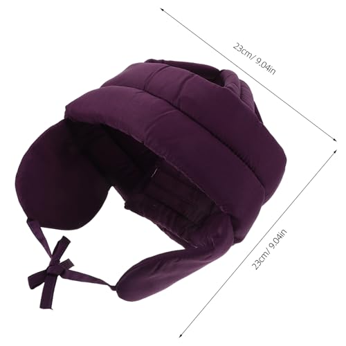Gorro acolchado de algodón ajustable Abaodam con cierre conveniente para personas mayores 2