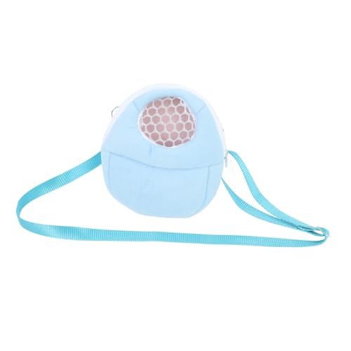 Levemolo Hamster Carrier Bag Mesh Ventilation Portable Travel Carrier for Small Pets Pet Outing Bag Shoulder Strap