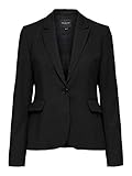 Schwarzer Blazer SELECTED FEMME Female Blazer Einreihiger 34Black