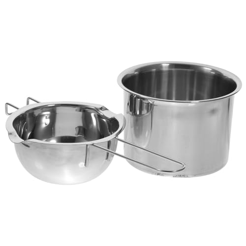 STOBAZA Stainless Steel Melting Pot Large Double Boiler for Chocolate Butter Candy Cheese Melting Kitchen Essential