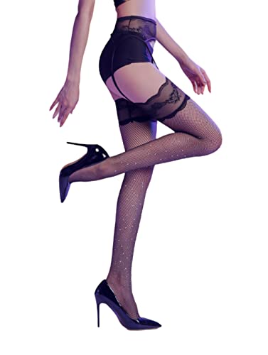 Image of Sahabowi Women Tights, Sheer High Waist Pantyhose, Vintage Control Top Stockings, Siwa7