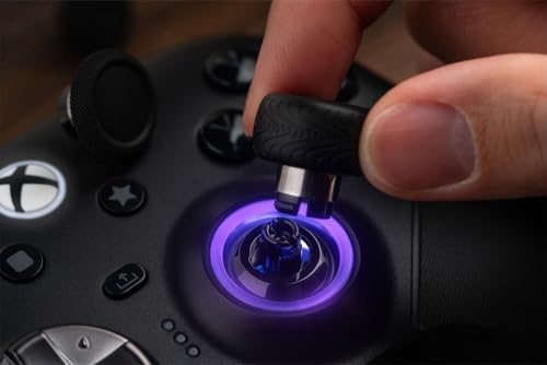 Image of 8BitDo Ultimate 3E Wireless Controller for Xbox Series X|S, Xbox One, PC, Android, Apple - 2.4G for Xbox & PC, Swappable Parts, TMR Joysticks, Wireless Charging Dock - Officially Licensed (Gray)
