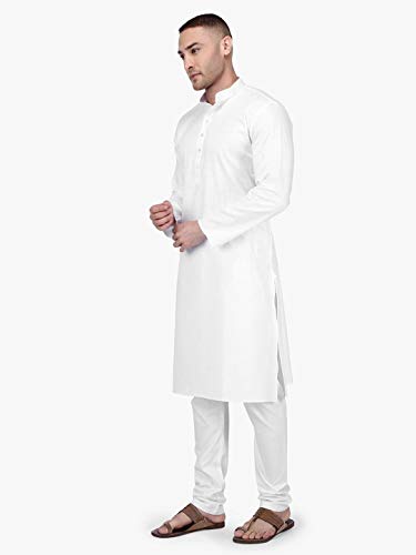 Image of Rajubhai Hargovindas Men's Premium Cotton Solid Kurta