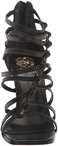 Vince Camuto Women's Footwear Women's Belinna Cage Dress Sandal Heeled, Black, 5.5 | Image 1