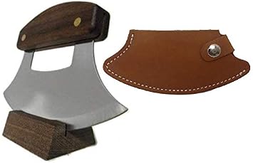 Alaskan Ulu, Legendary Knife of the Arctic + Leather Sheath