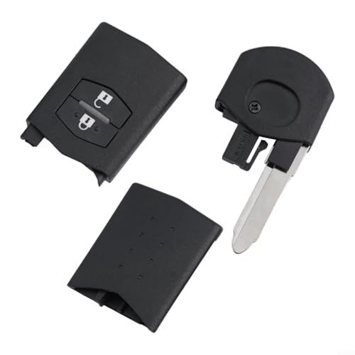 Gdfnmogo Carcasa de repuesto para llave de coche, carcasa de plástico duradera para modelos Demio 2 3 5 6 CX7 CX9 RX8 MX5 MPV (2004-2015)