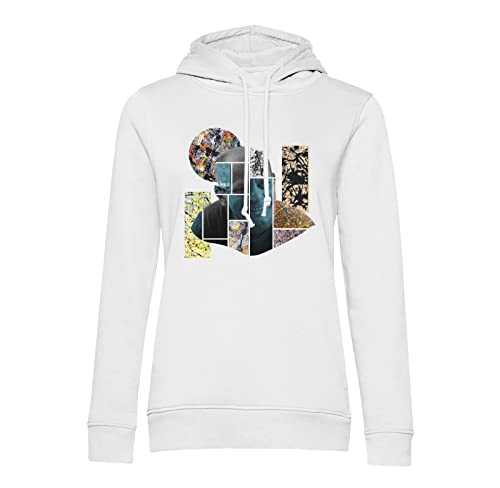 Sweat à capuche Pollock en peinture abstraite au design d'artiste soigné