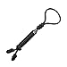 M-Tac Snake-Loop Paracord Tactical Knife Lanyard with Skull Bead (Black)