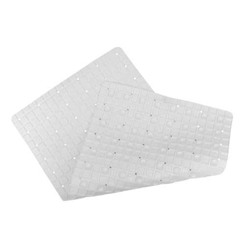 Almohadilla antideslizante para baño y bañera de PVC suave gris 2