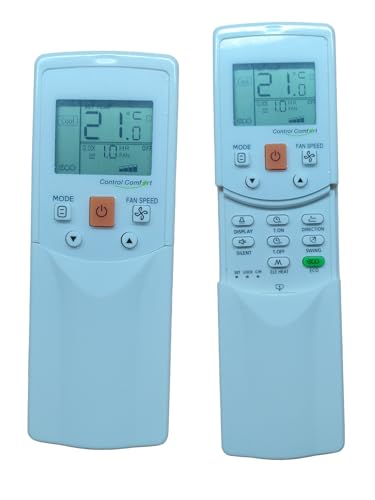 Image of AMAZOR Compatible /Replacement Carrier AC Remote Control - Suitable for 1 Ton, 1.5 Ton, 2 Ton Split & Window Air Conditioners (Exact Matching Remote Required) (WL-12-CM)