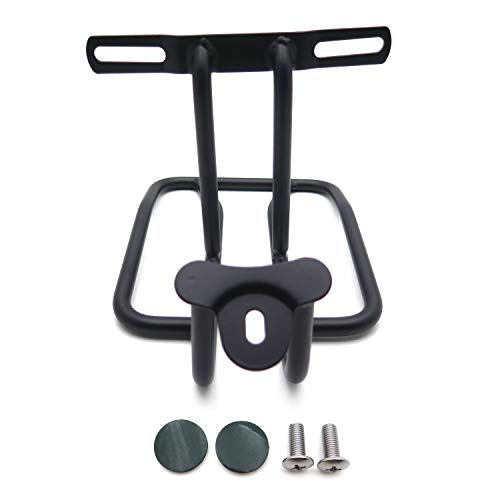 HONGK- Motorcycle Black Steel Rear Fender Rack Plated Luggage Shelf Compatible with For H-D Sportster 1100 1000 Roadster 1200 Roadster Nightster 883 Iron SuperLow [B01BI8REUQ] - Thumbnail 6