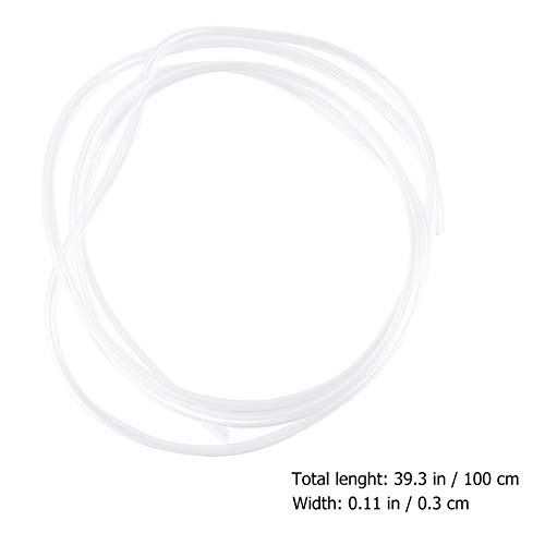 VILLCASE Tubos Pré-Formados de Molde Auricular Bte Tubo de Pvc Transparente Substituição de Tubo de