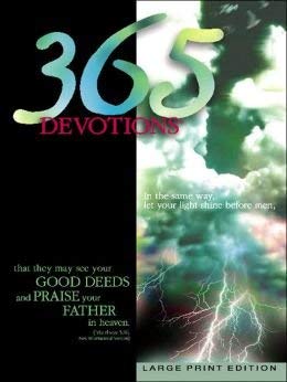 365 Devotions 2004 [Large Print] 0784713146 Book Cover