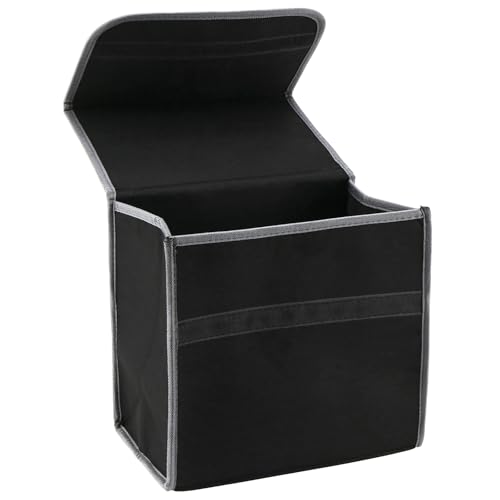 UNGFEI 2 bolsas plegables para maletero de coche, bolsa organizadora para maletero de coche, plegable, almacenamiento negro, herramientas, organizar, suministros, 30 x 29 x 17 cm - imagen 4