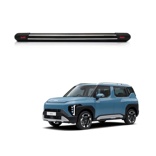 Image of Aluminium Safety Rear Bumper Protector for Kia Syros