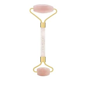 Lumière de Vie Pink Jade Roller, Facial Massager, Helps aid in the Absorption of Treatments into the Skin, Reduces the Appearance of Puffiness and Signs of Aging, Market America (One Roller)