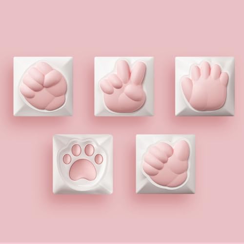 Tecla de garra de gato 3D de sublimación: renueva tus tapas de repuesto desgastadas 3