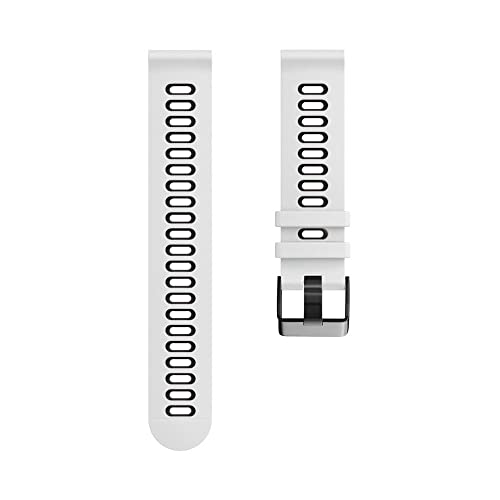Correa de silicona de 20 mm para Garmin Venu SQ y Forerunner 245 en color ágata 7