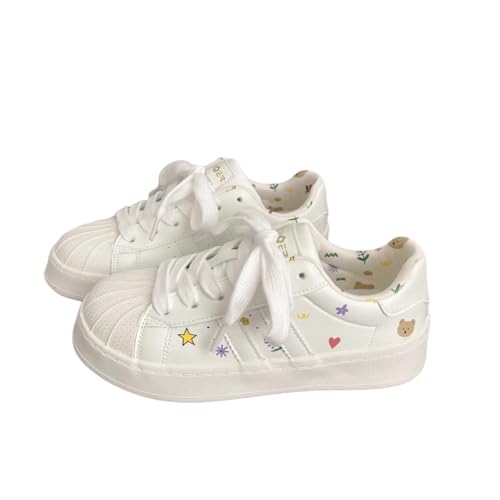 Classic Off White Shell Toe Sneakers for Women – Cute,