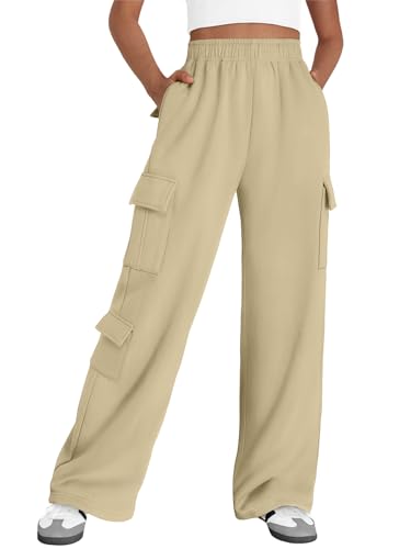 パンツ 6pocket wide baggy coated sweat pants Amazon.com: AUTOMET Womens Cargo Sweatpants Wide Leg Fleece