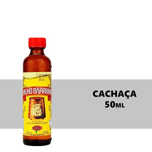 Miniatura Cachaça Velho Barreiro 50ml 12 Unidades