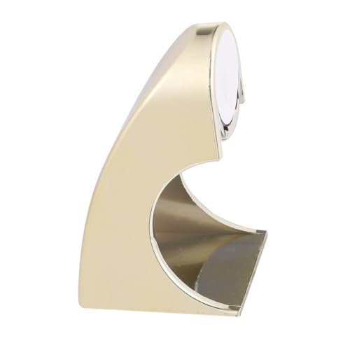 Cabilock Electroplate Magnetic Soap Holder Wall Mounted Quick-dry Suspension Soap Rack Golden Bathroom Dish Stand