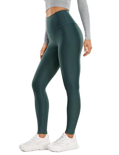 Image of CRZ YOGA Fleece Thermal Leggings 28'' | Thermal, Casual, Full Length, Winter, for Women