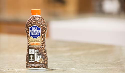 Bar Keepers Friend Coffee Maker Cleaner (12 Oz) - Removes Oily Residue, Tannins And Stains - For Single-Cup And Automatic Drip Coffee Makers And Espresso Machines #TOP4