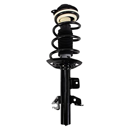 Image of TRQ Front and Rear Complete Strut Assembly & Shock Absorber Kit Complete Strut & Coil Spring Assembly Compatible with 2014-2018 Jeep Cherokee
