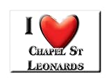 Enjoymagnets Chapel ST LEONARDS (ENG) Souvenir England England Fridge Magnet KÜHLSCHRANK Magnet ICH Liebe I Love