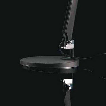 Diametro 23, 6cm. Luceplan Fortebraccio Nera Base